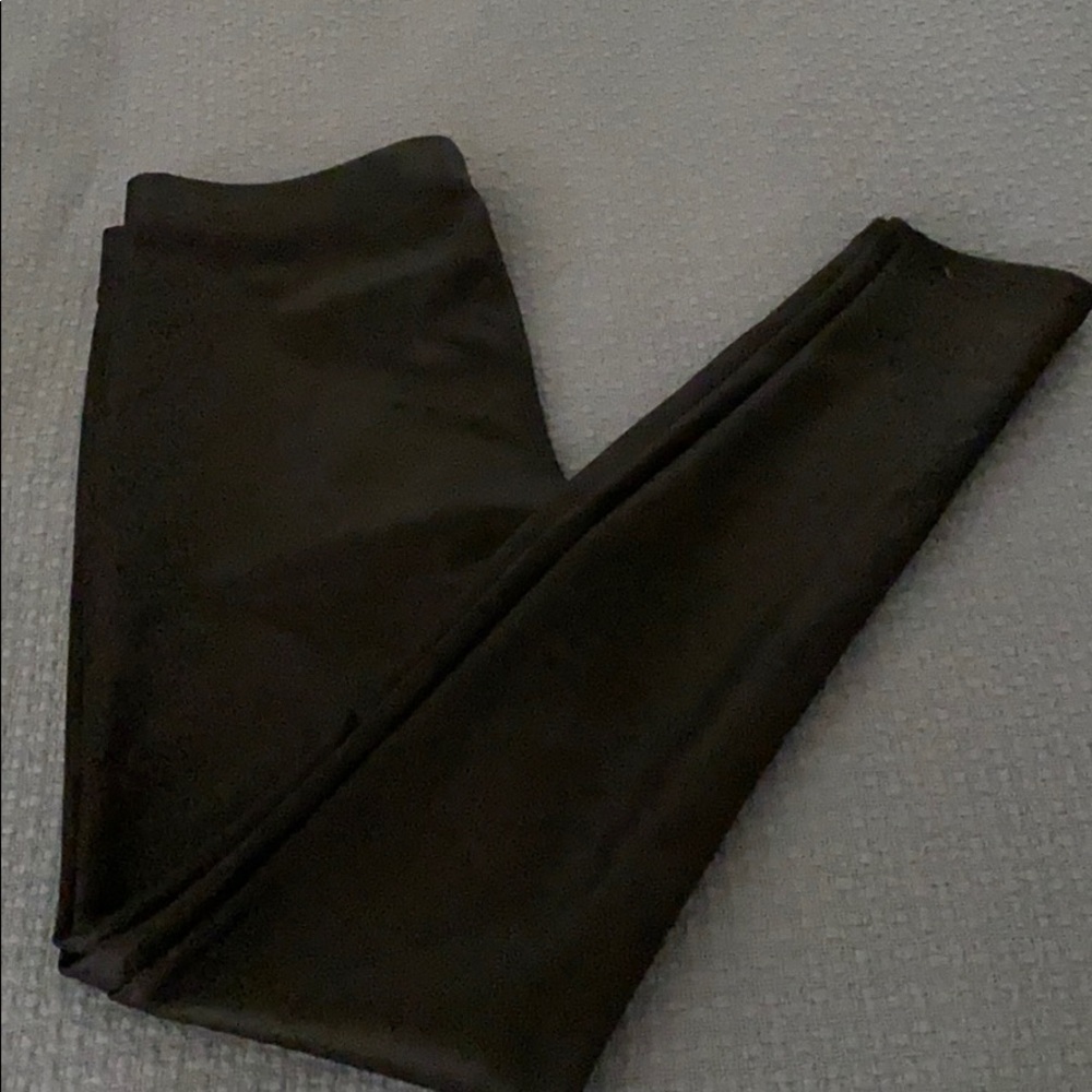 Leather leggings